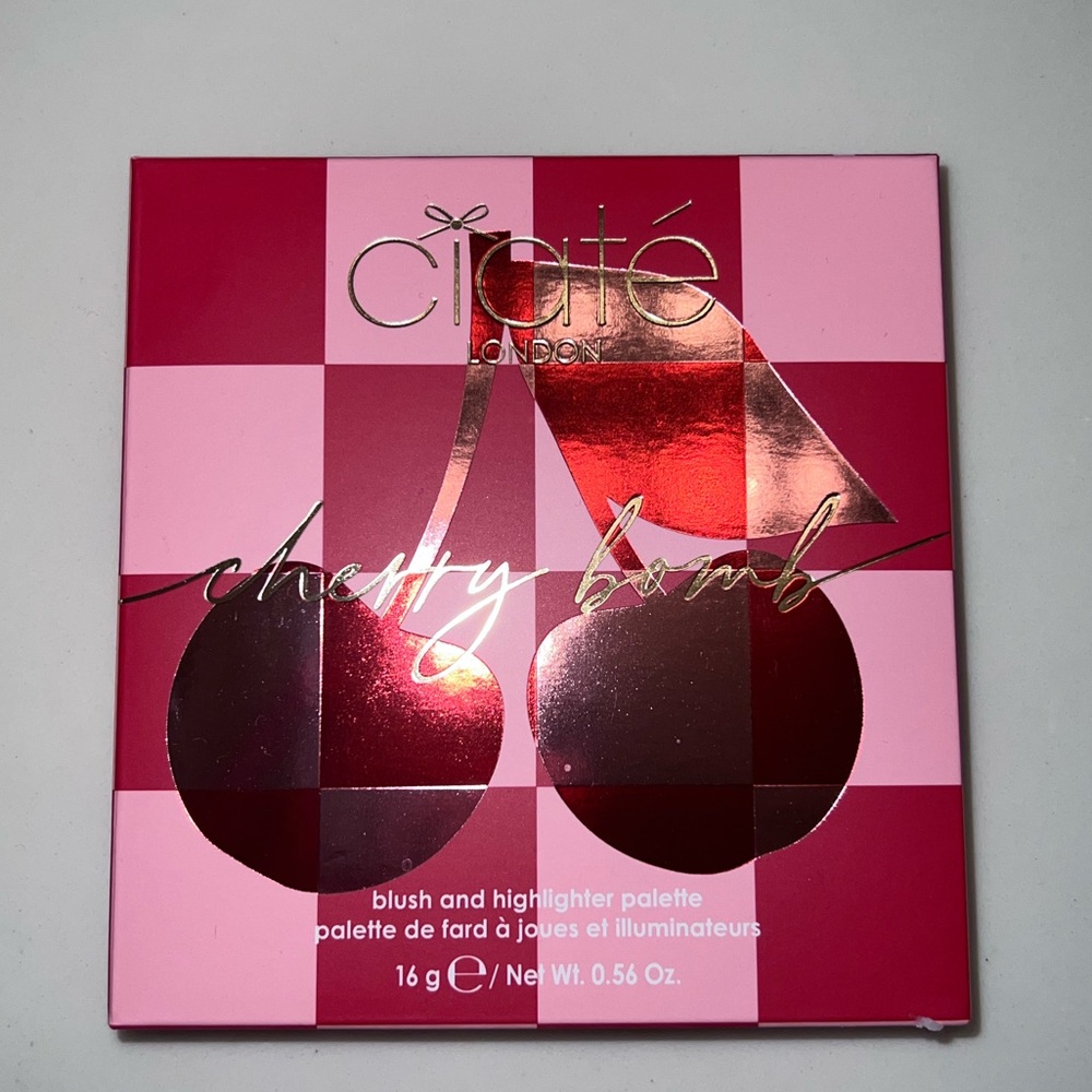 Ciate Cherry Bomb highlighter palette